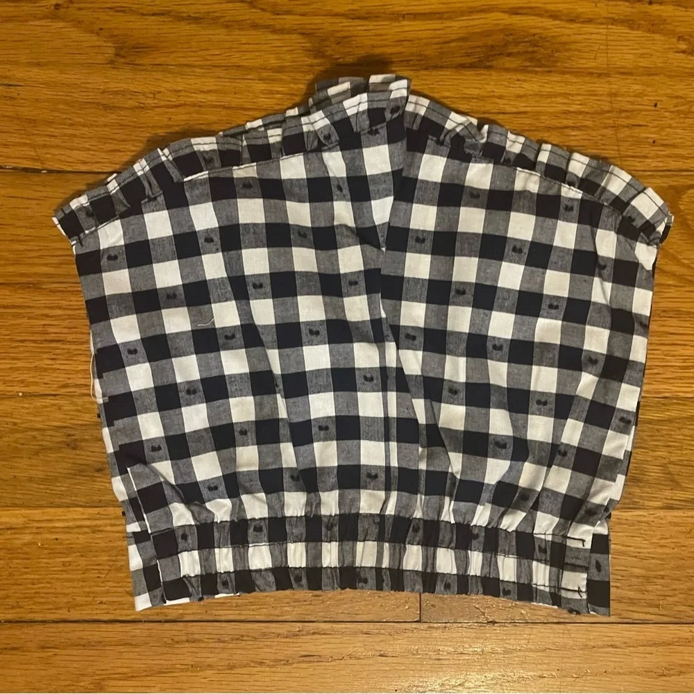 Penelope Mack | Sky Blue Top with Gingham Shorts |